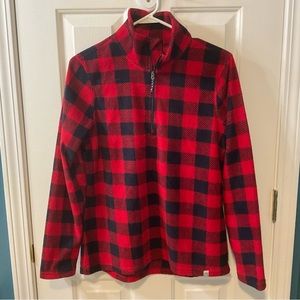 Women’ checkered flannel shirt